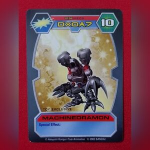 Machinedramon DT-58 Toy Exclusive | NM | Digimon D-Tector TCG Card
